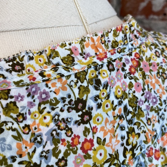 Loft floral print blouse - Picture 4 of 7